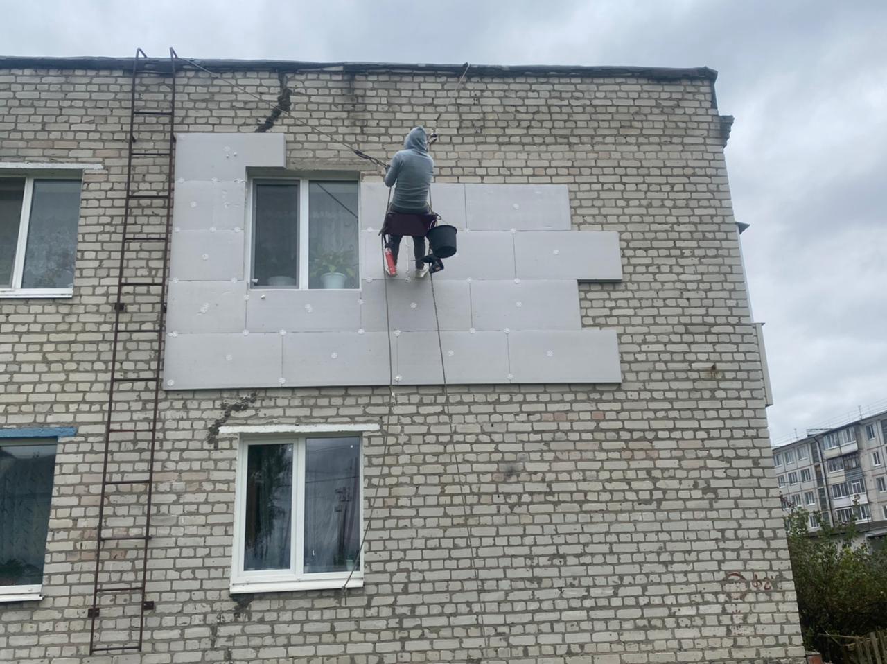 Утепление дома снаружи в Курске и области - Эверест46